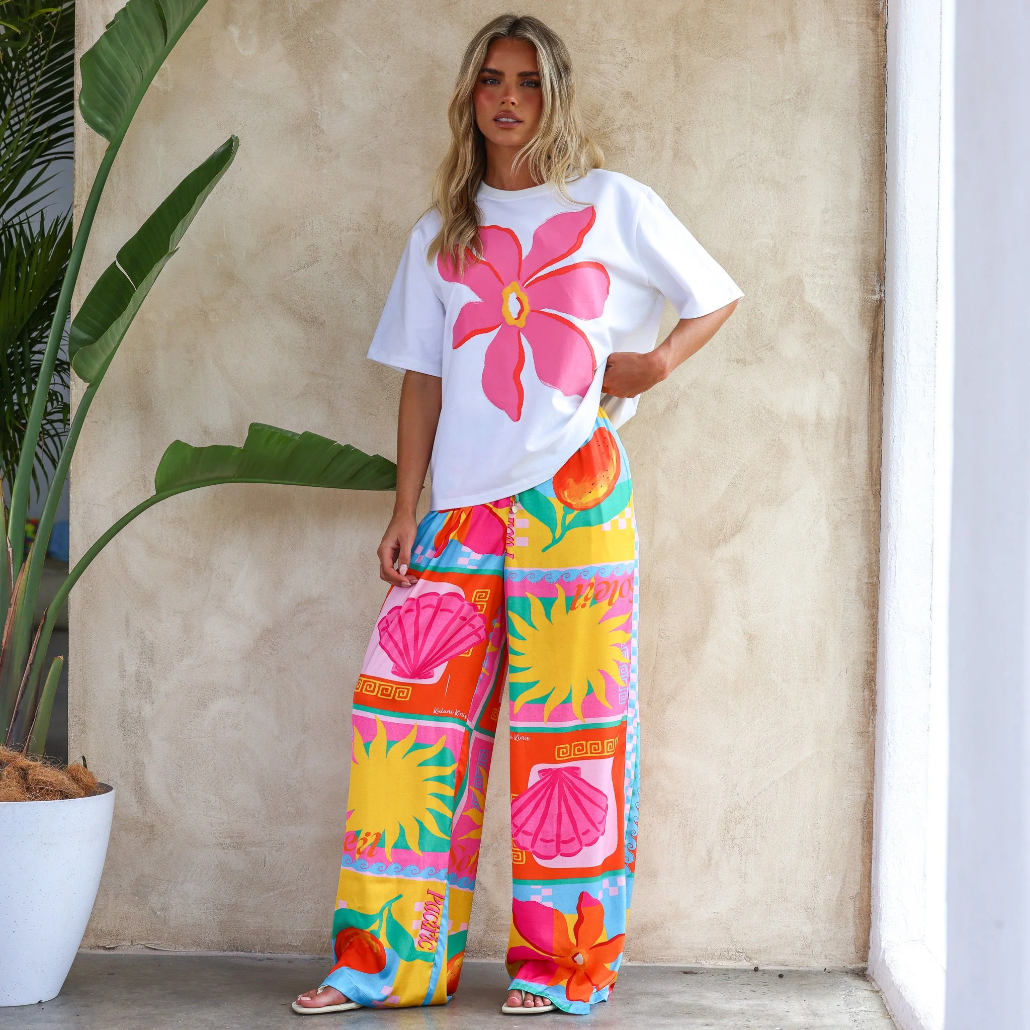 Boyfriend Tee - Paradise Punch - Image 3