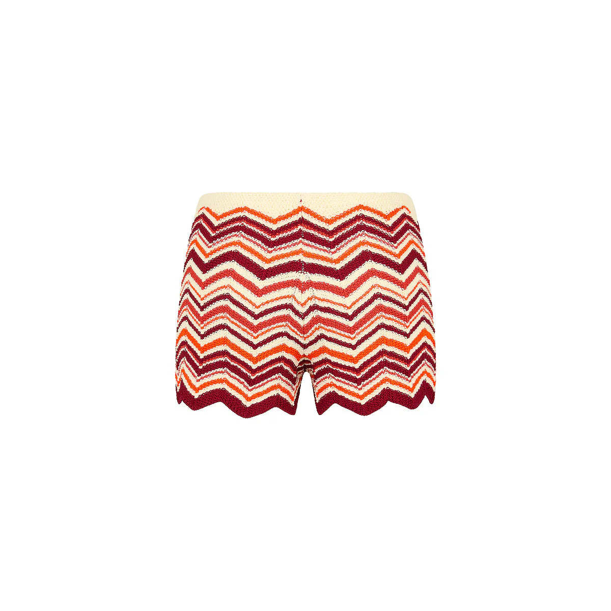 Chevron Knit Micro Short - Toffee Twist - Image 8
