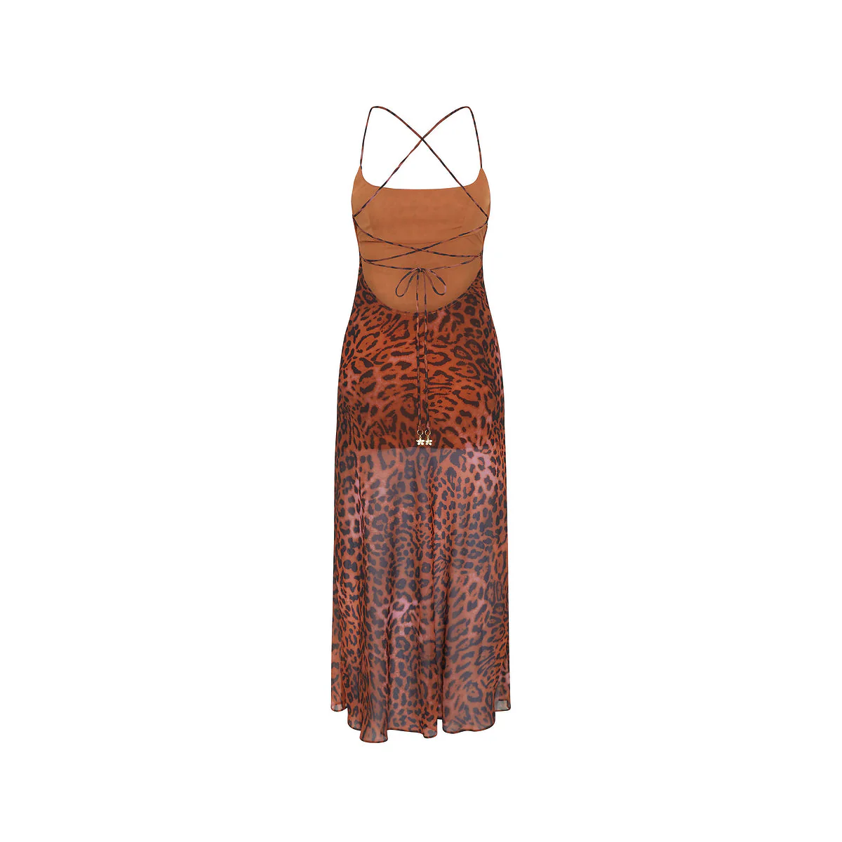 Chiffon Maxi Dress - Leopard Lasso - Image 10