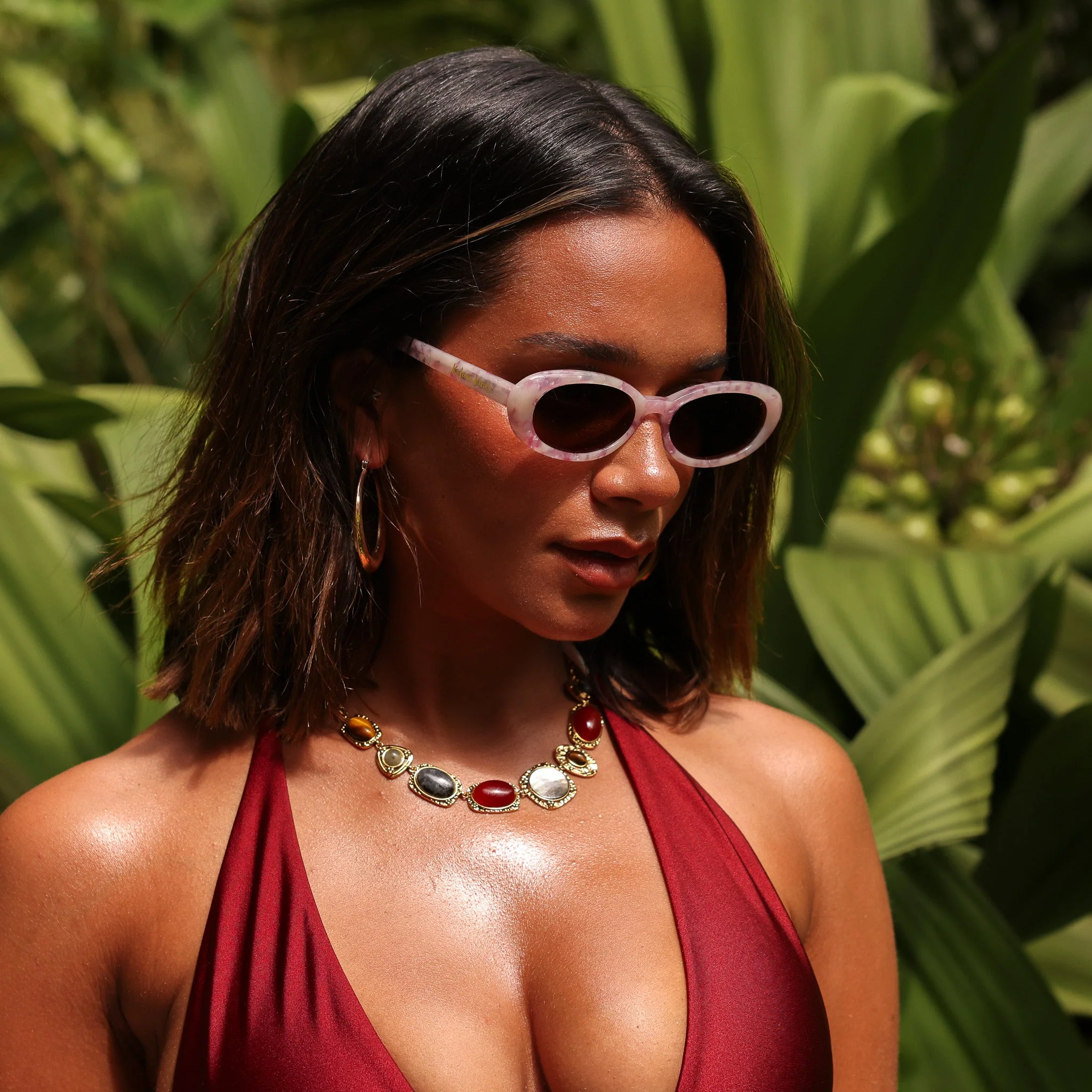 Daydreamer Sunglasses - Pearl Blush - Image 5