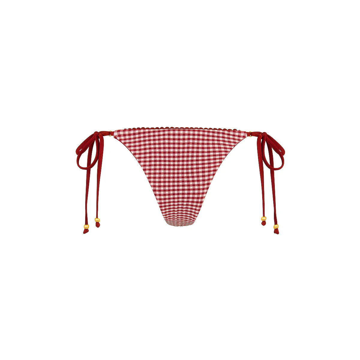 Decorative Thong Tie Side Bikini Bottom - Coco Kisses - Image 8