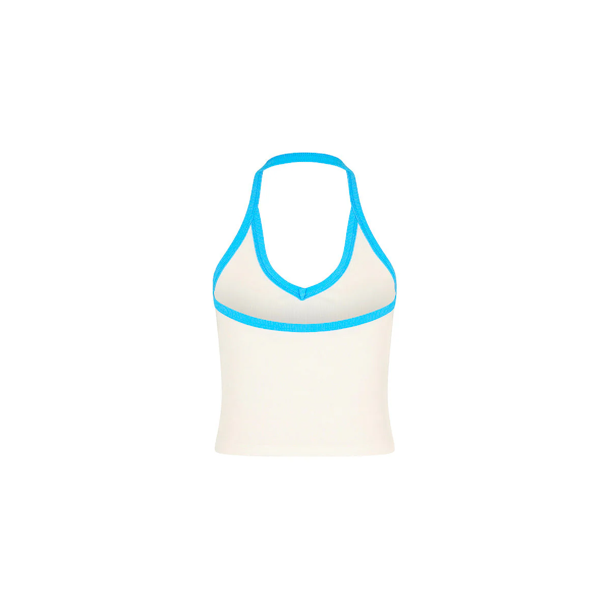Embroidered Dip Halter Tank - Sun Drunk - Image 8