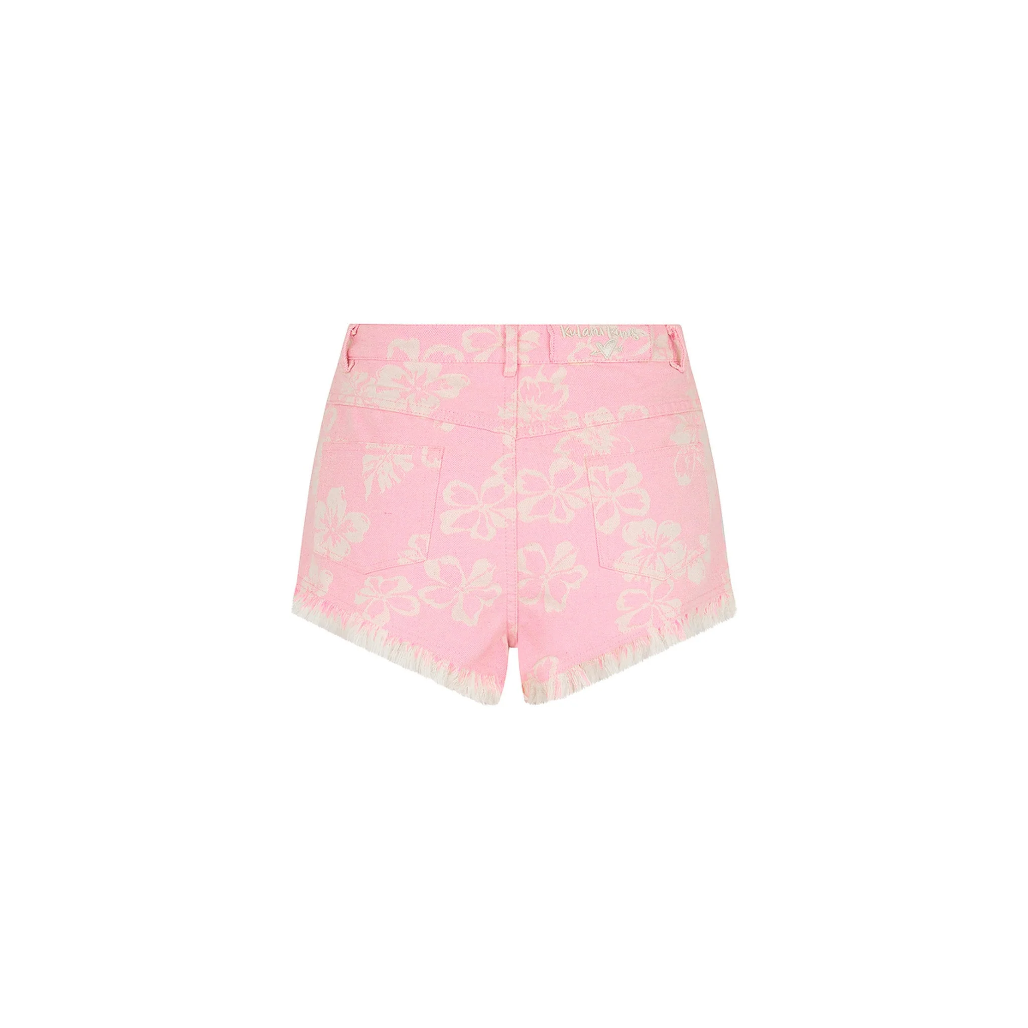 Frayed Jean Shorts - Pixie Denim - Image 8