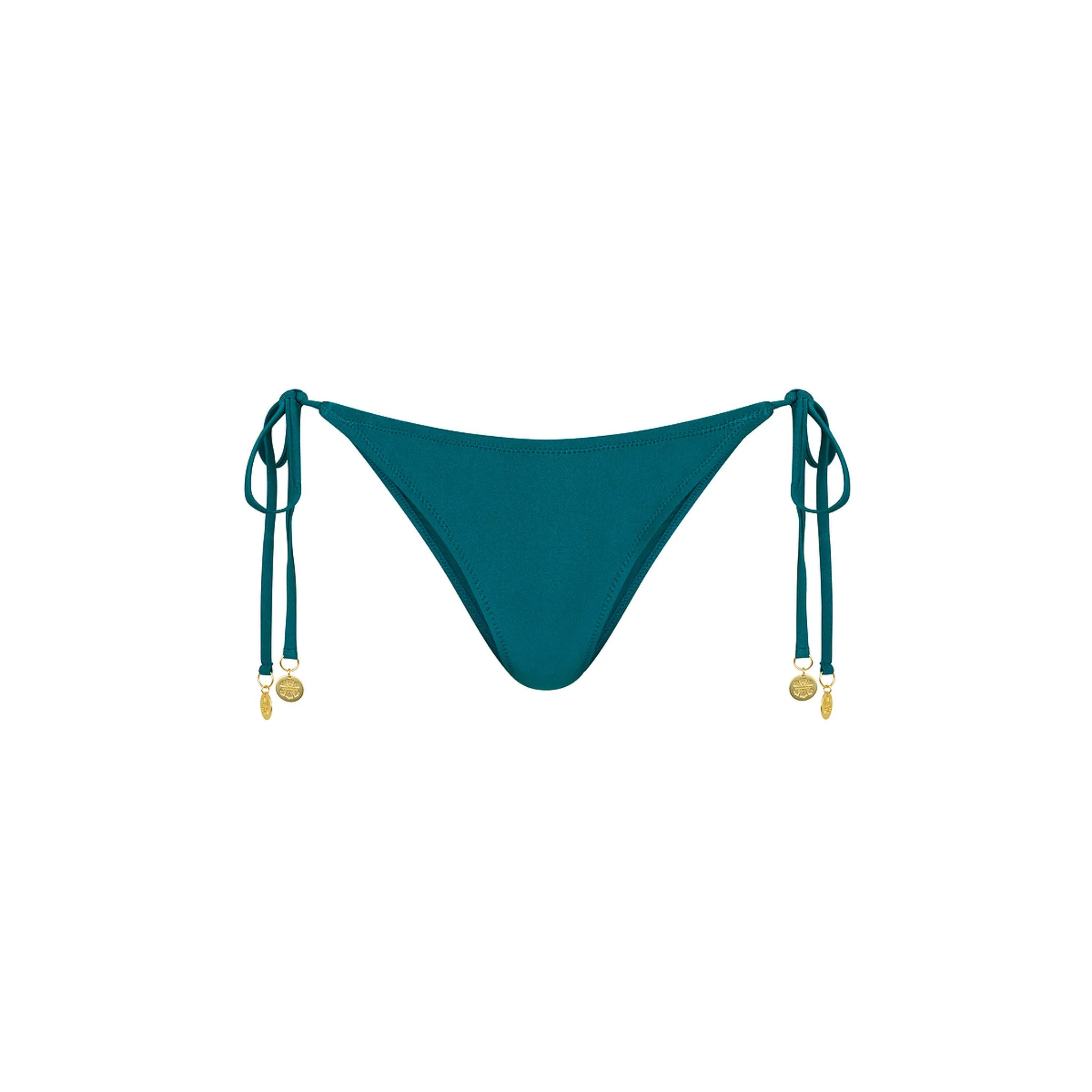 Full Coverage Tie Bikini Bottom - Laguna Haze