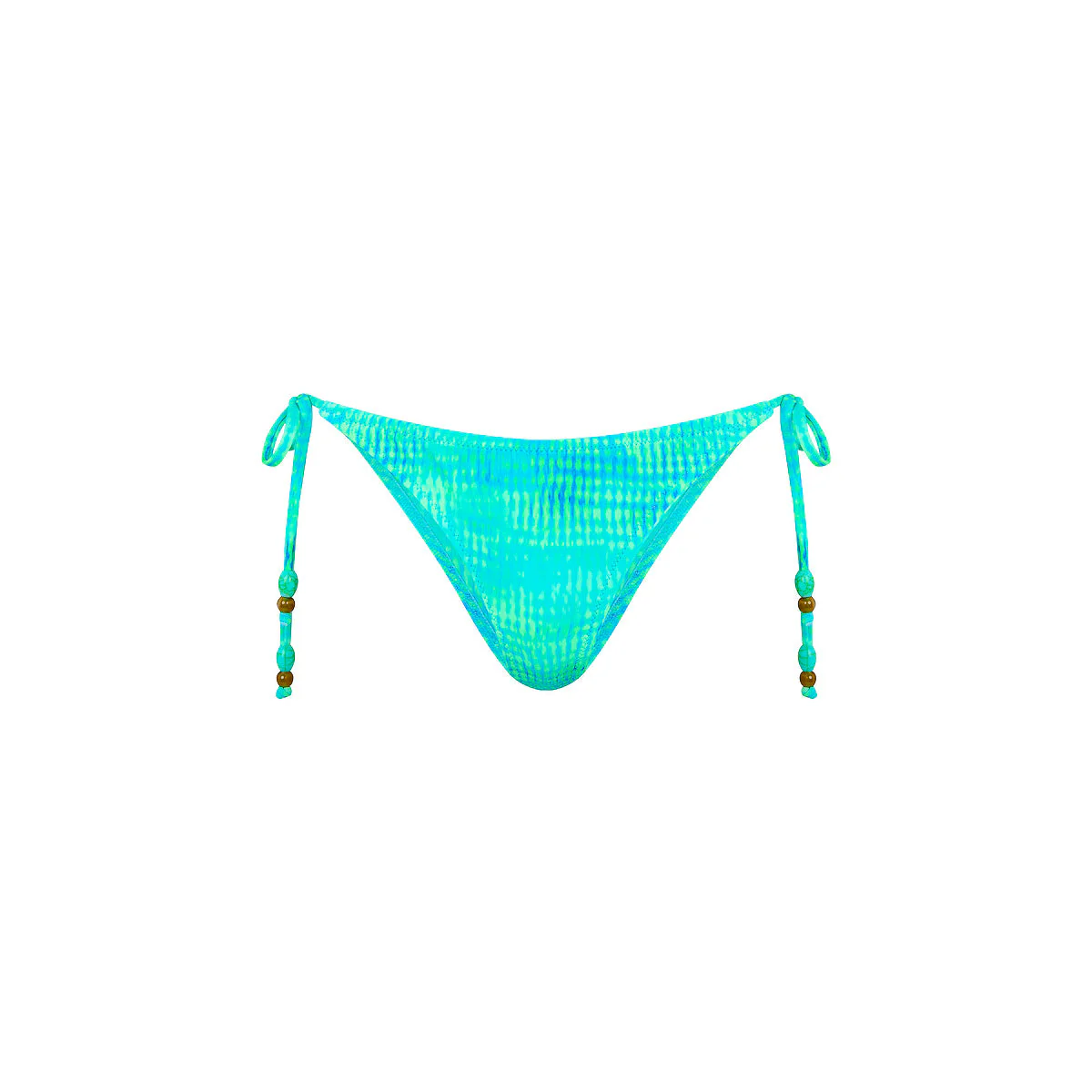 Full Coverage Tie Bikini Bottom - Summer Seas