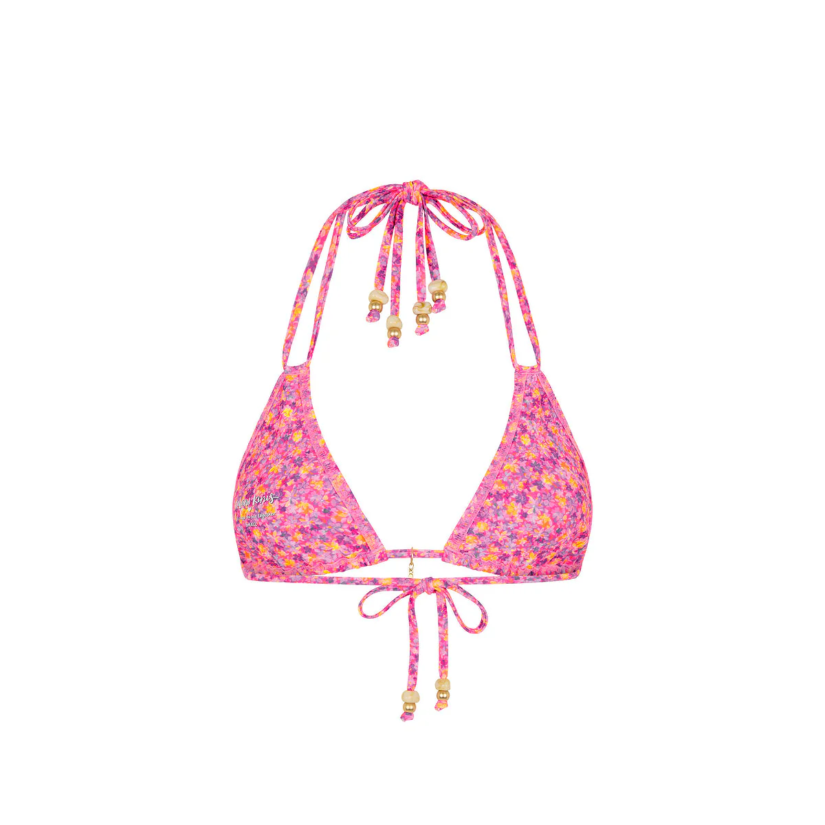 Halter Bralette Bikini Top - Gelato Bloom - Image 8