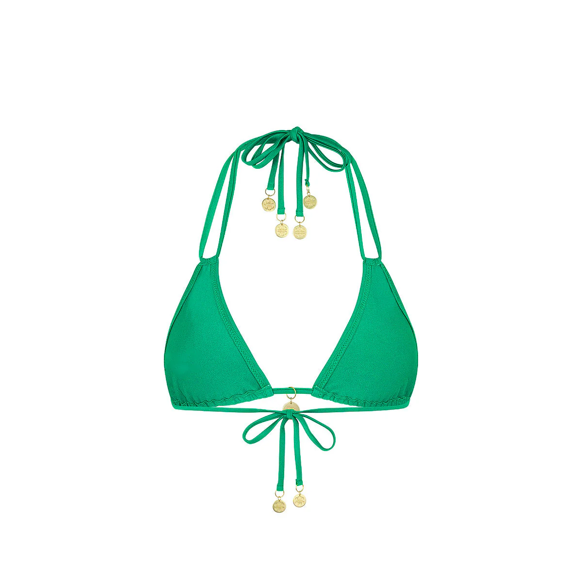 Halter Bralette Bikini Top - Island Lush - Image 10