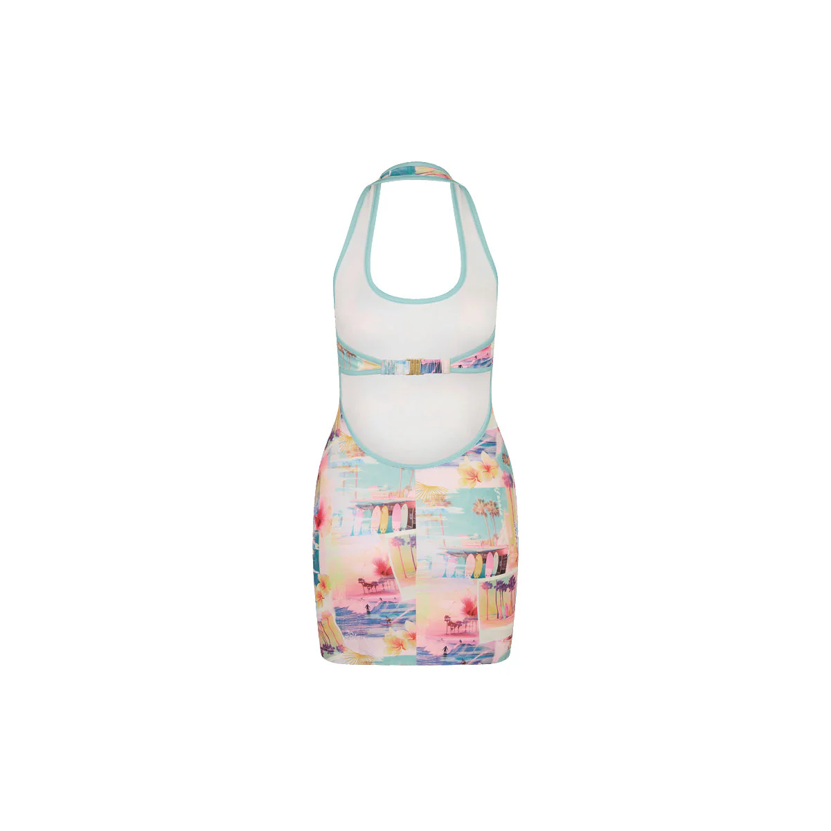 Halter Neck Mini Dress - Sunshine Motel - Image 8