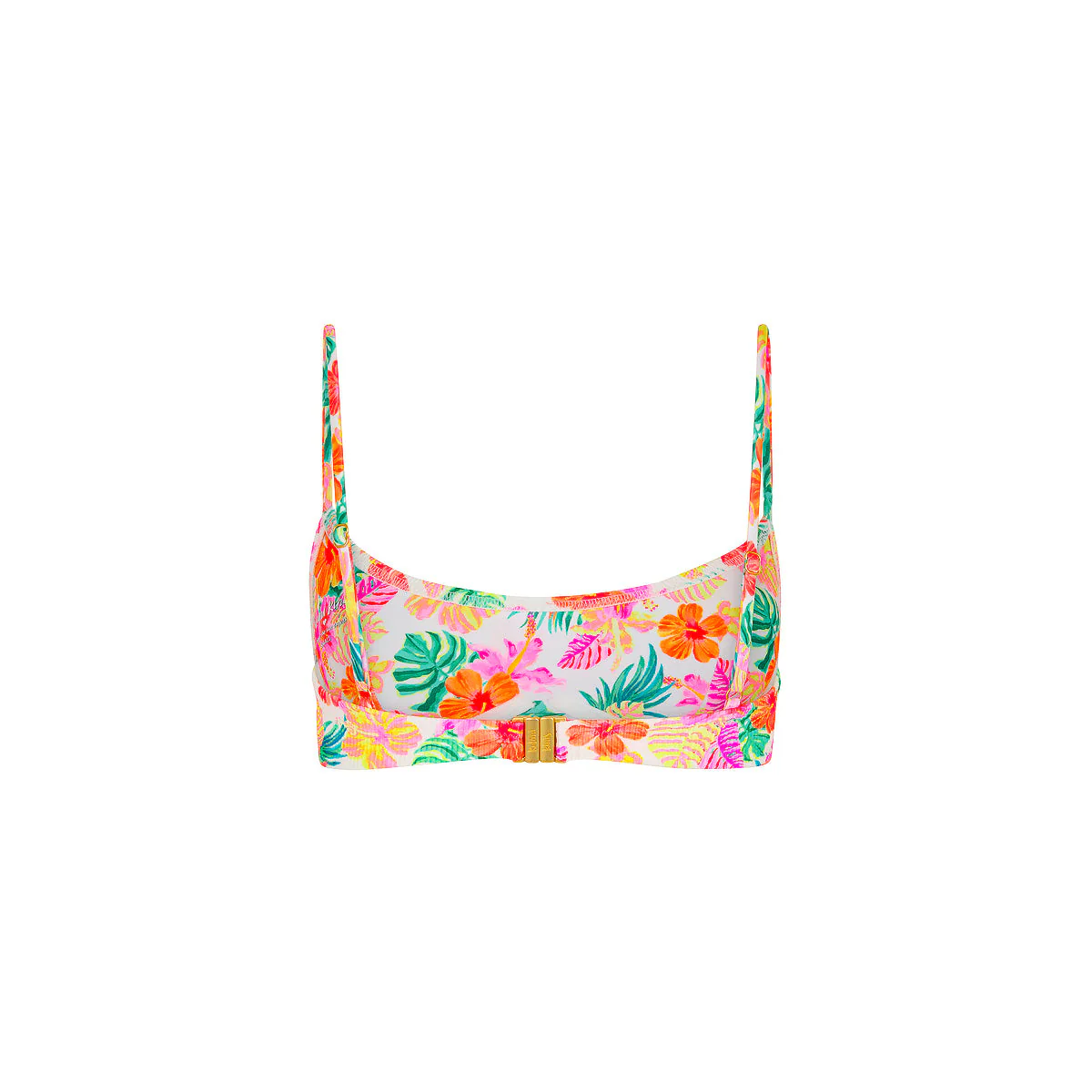 Invisible Underwire Crop Bikini Top - Island Escape - Image 10