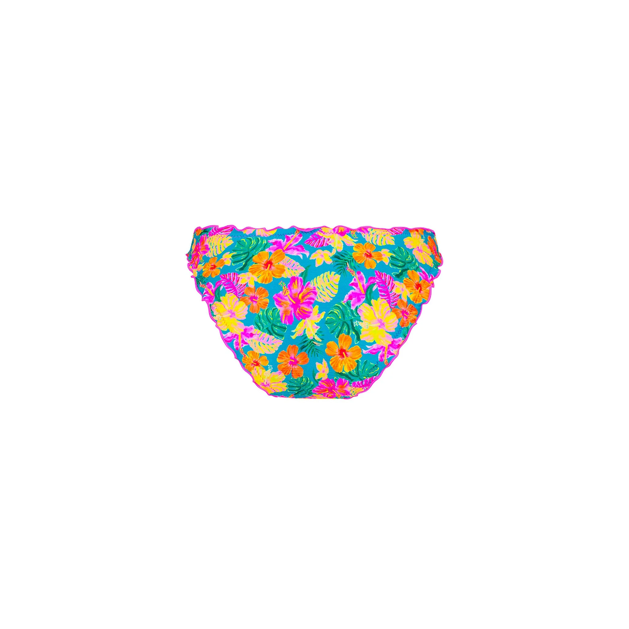 Lettuce Edge Full Coverage Bikini Bottom - Paradise Pop - Image 8