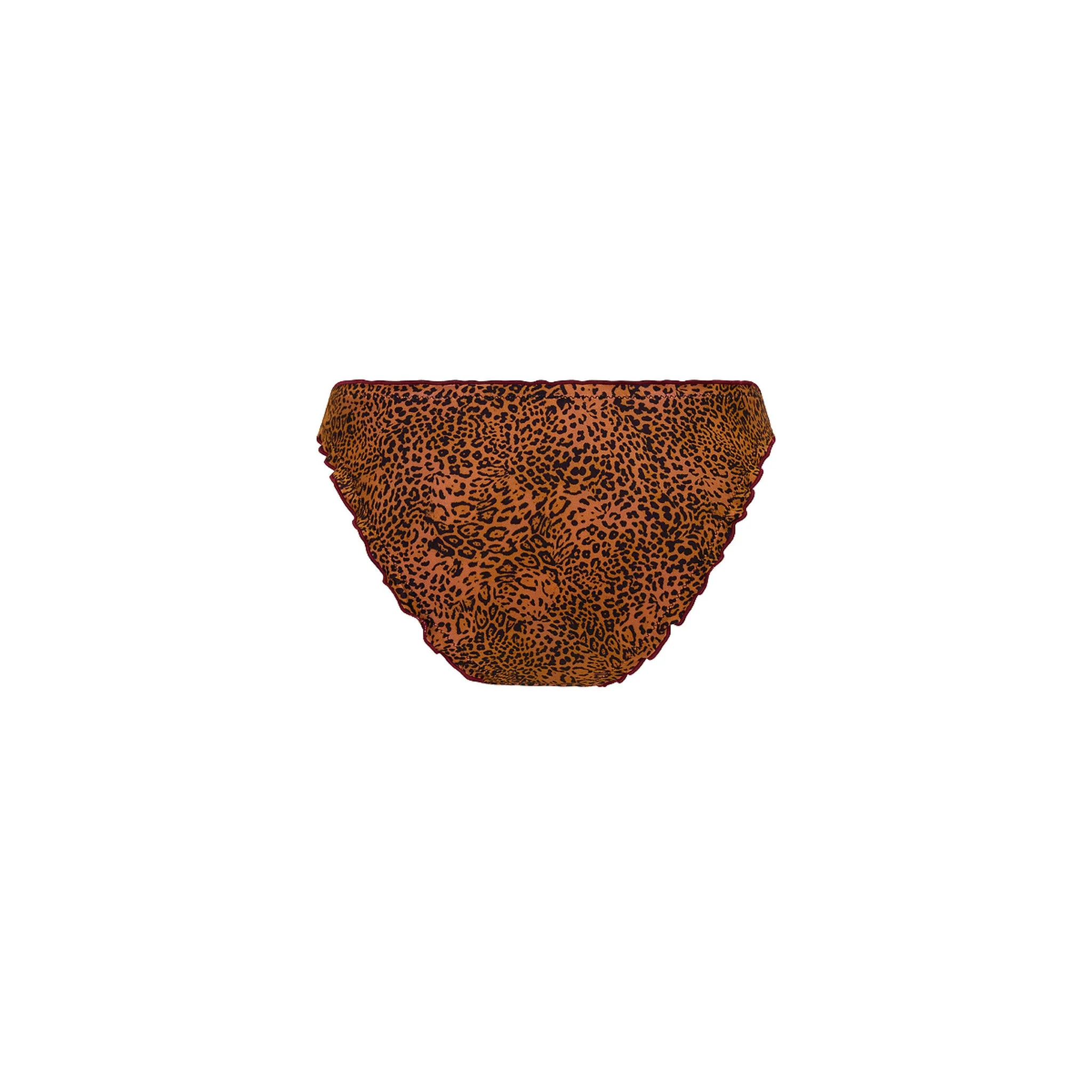 Lettuce Edge Full Coverage Bikini Bottom - Wild Rose - Image 10