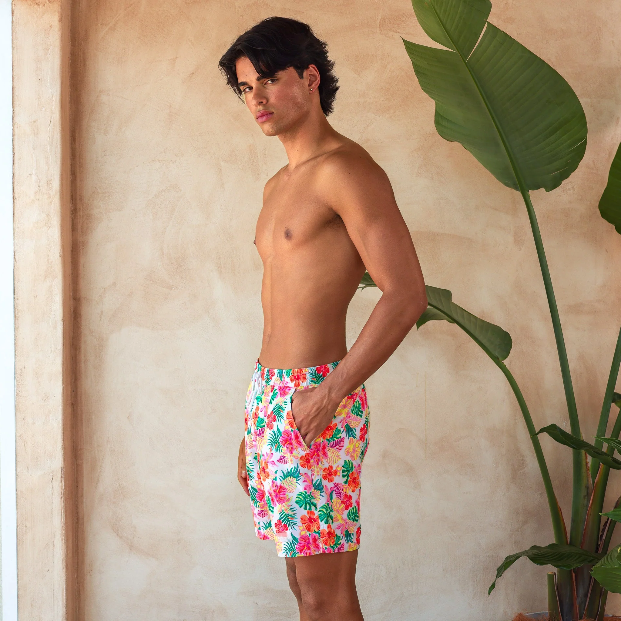 Men's Swim Trunks - Island Escape - Image 4
