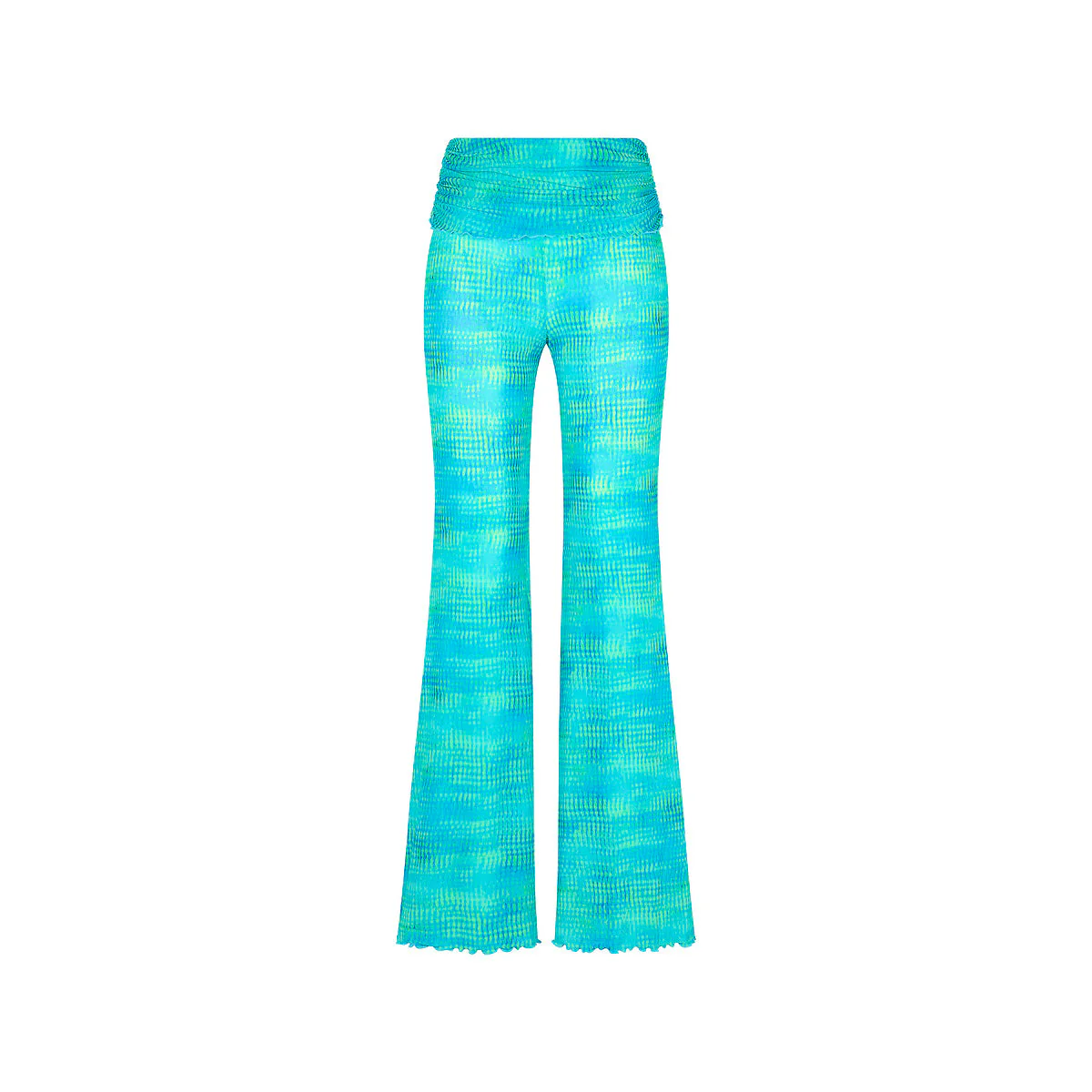 Mesh Flare Pants - Summer Seas