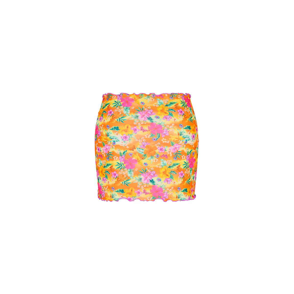 Mini Mesh Polyester Stretch Sarong - Peachy Pocket - Image 5