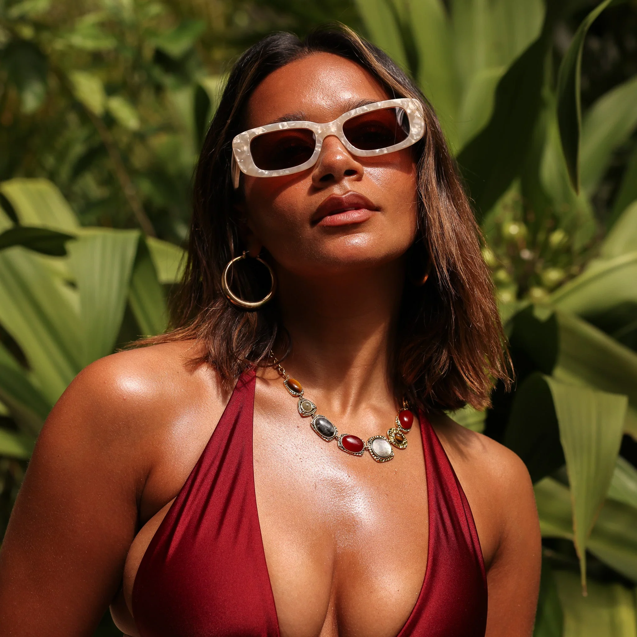 Paradise Sunglasses - Pearl Swirl - Image 5