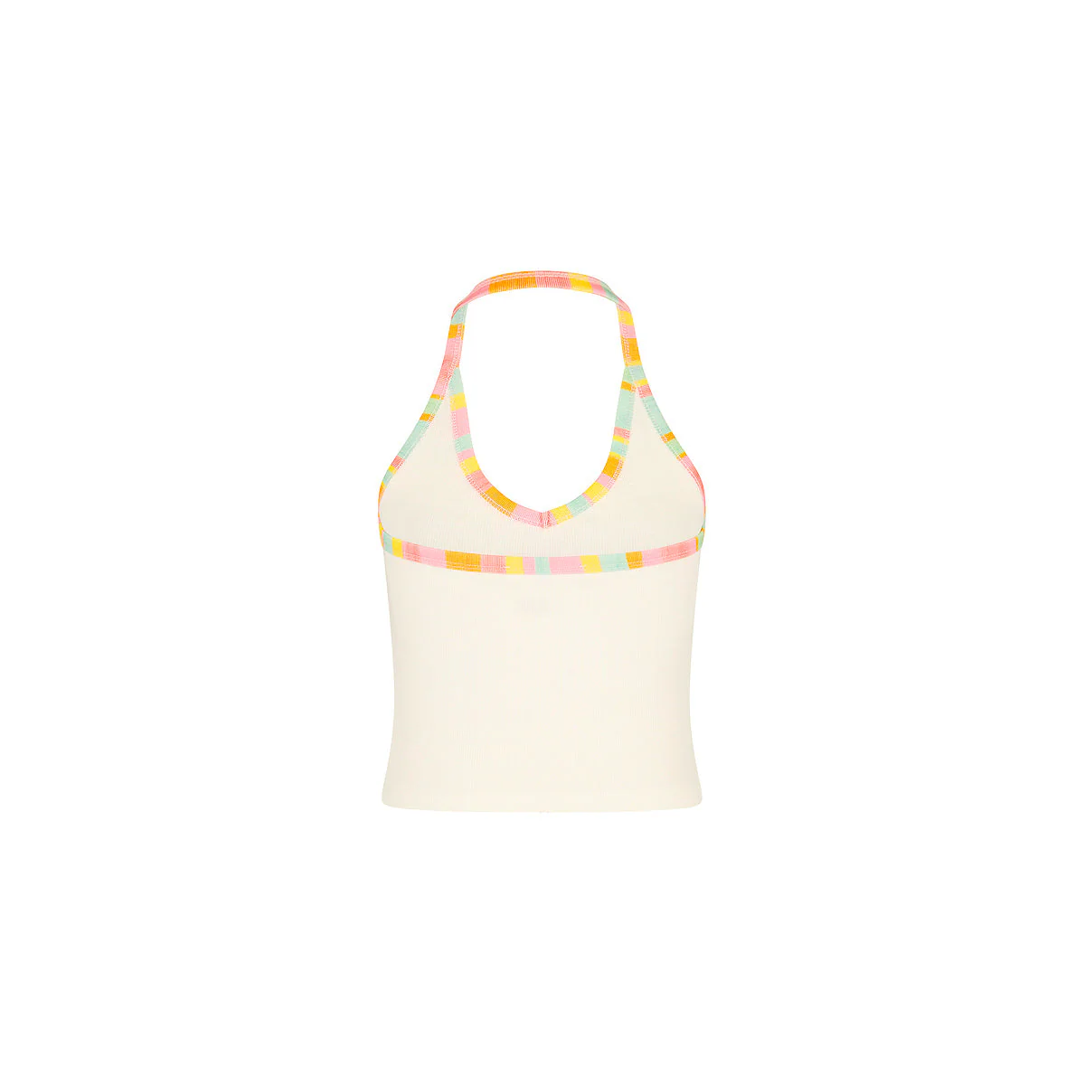 Printed Dip Halter Tank - Summer Sundae - Image 8