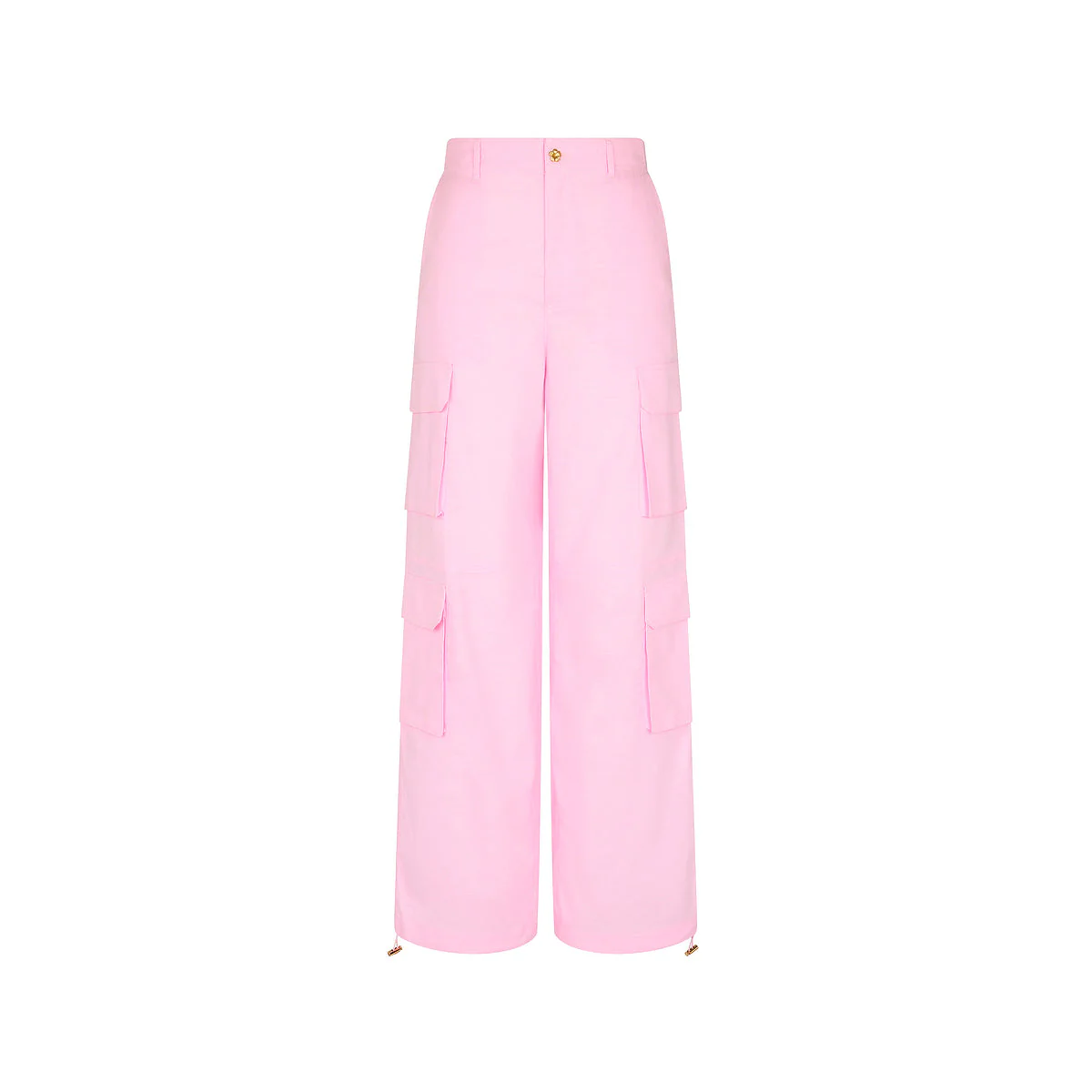 Relaxed Cargo Pants - Pocket Pink
