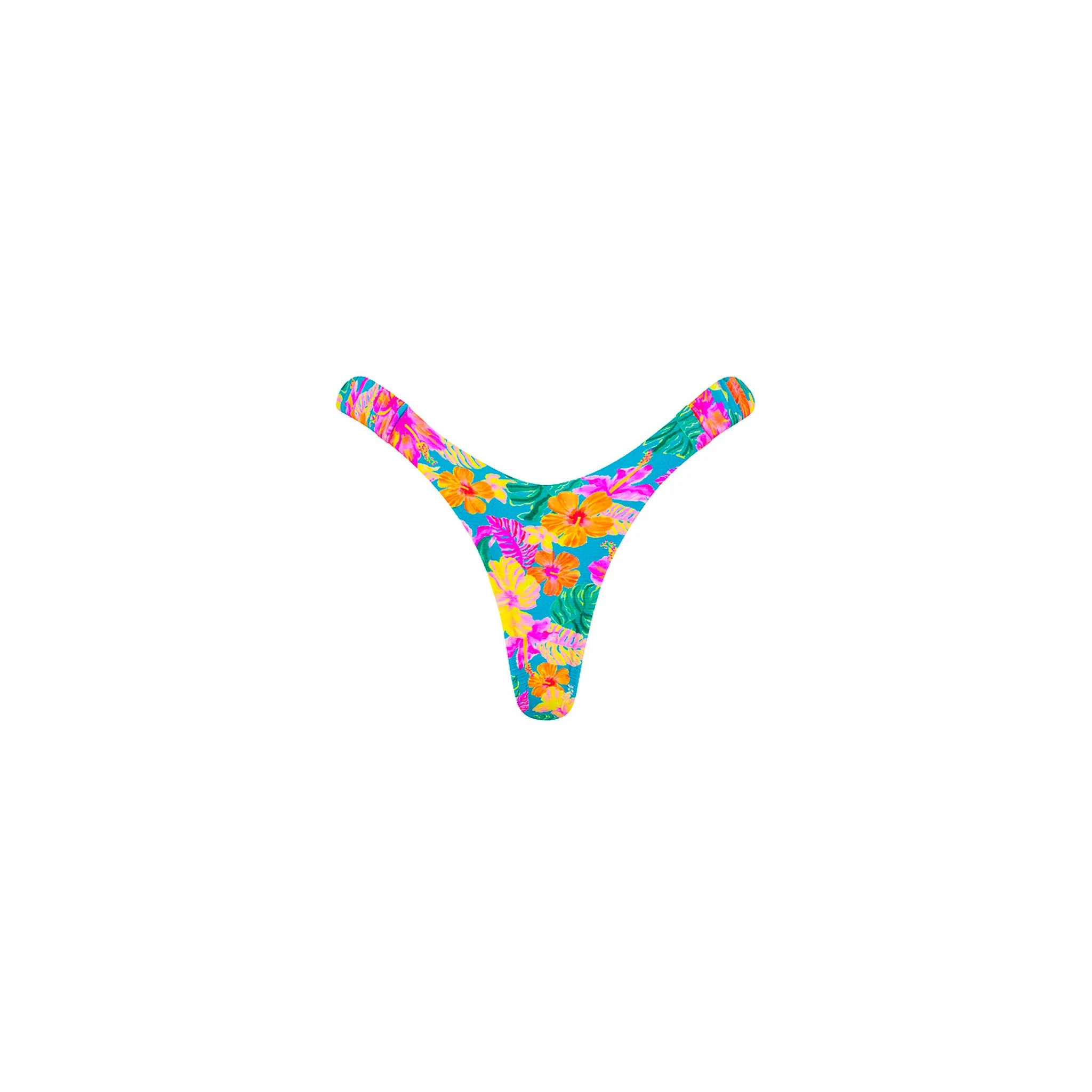 Retro Y Thong Bikini Bottom - Paradise Pop - Image 8