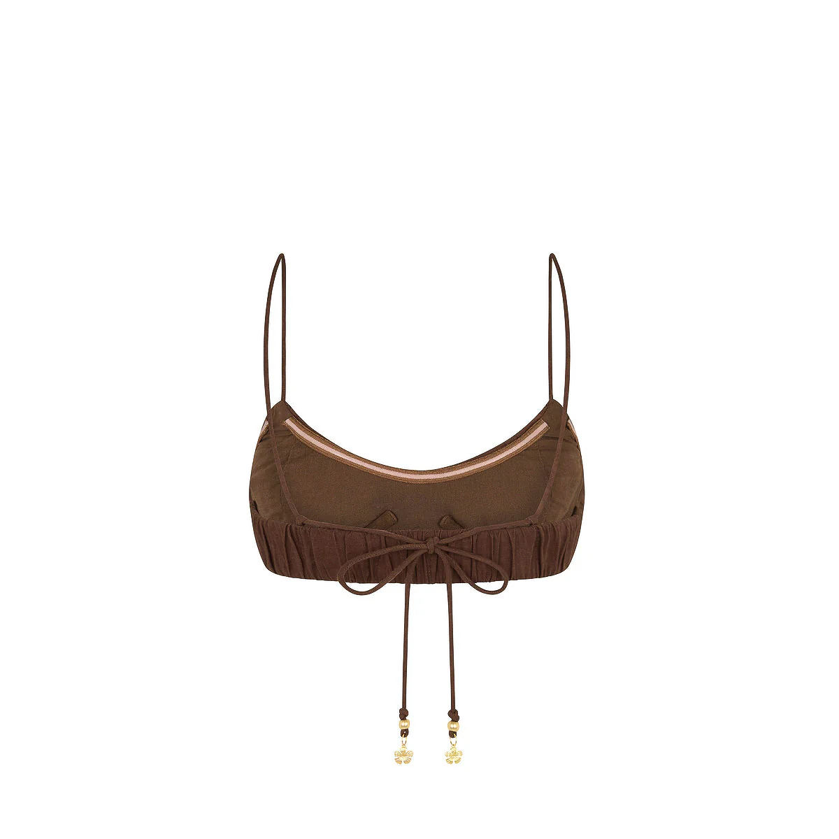 Ruched Bralette Top - Coco - Image 7