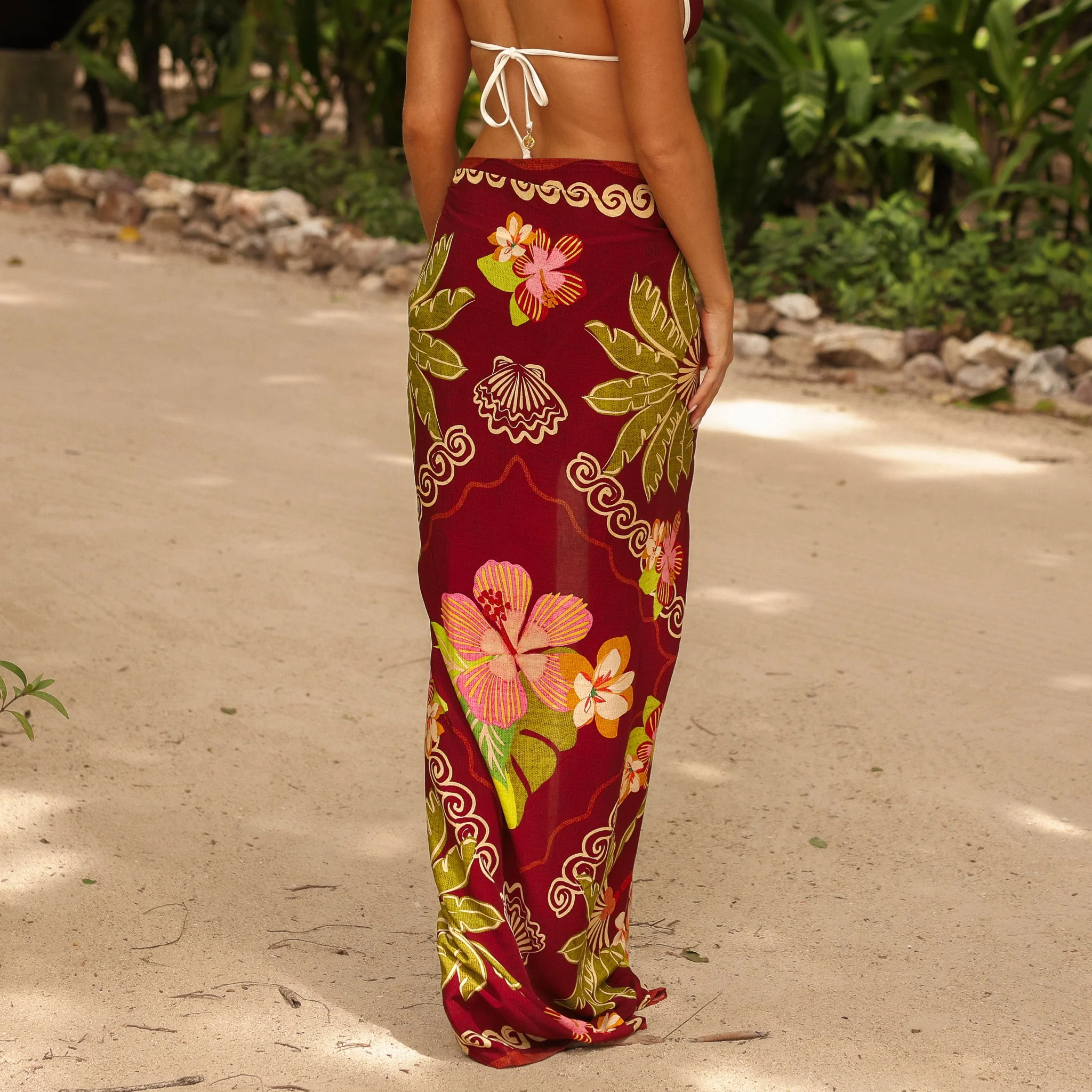 Sarong Cover Up - Coco Island - Image 4