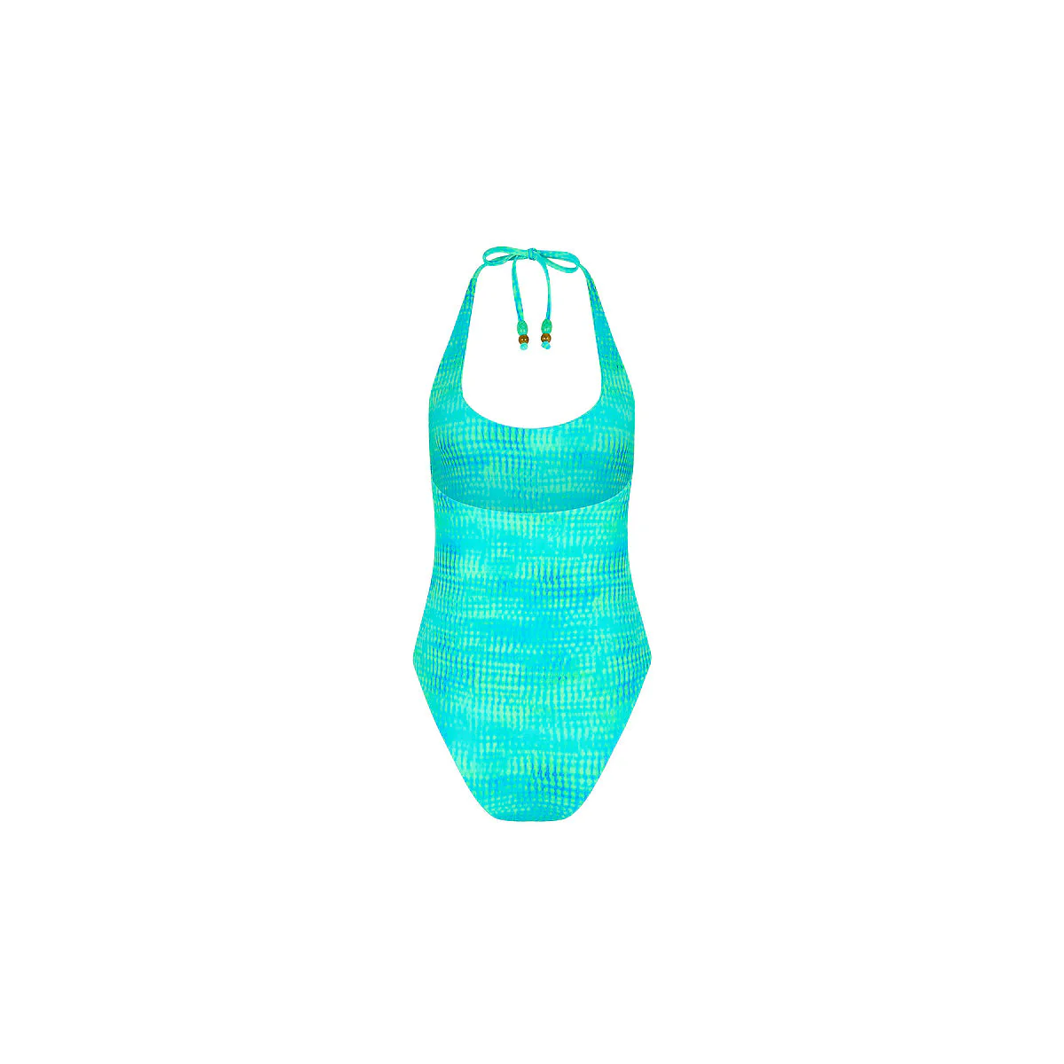 Scoop Halter Cheeky One Piece - Summer Seas - Image 9