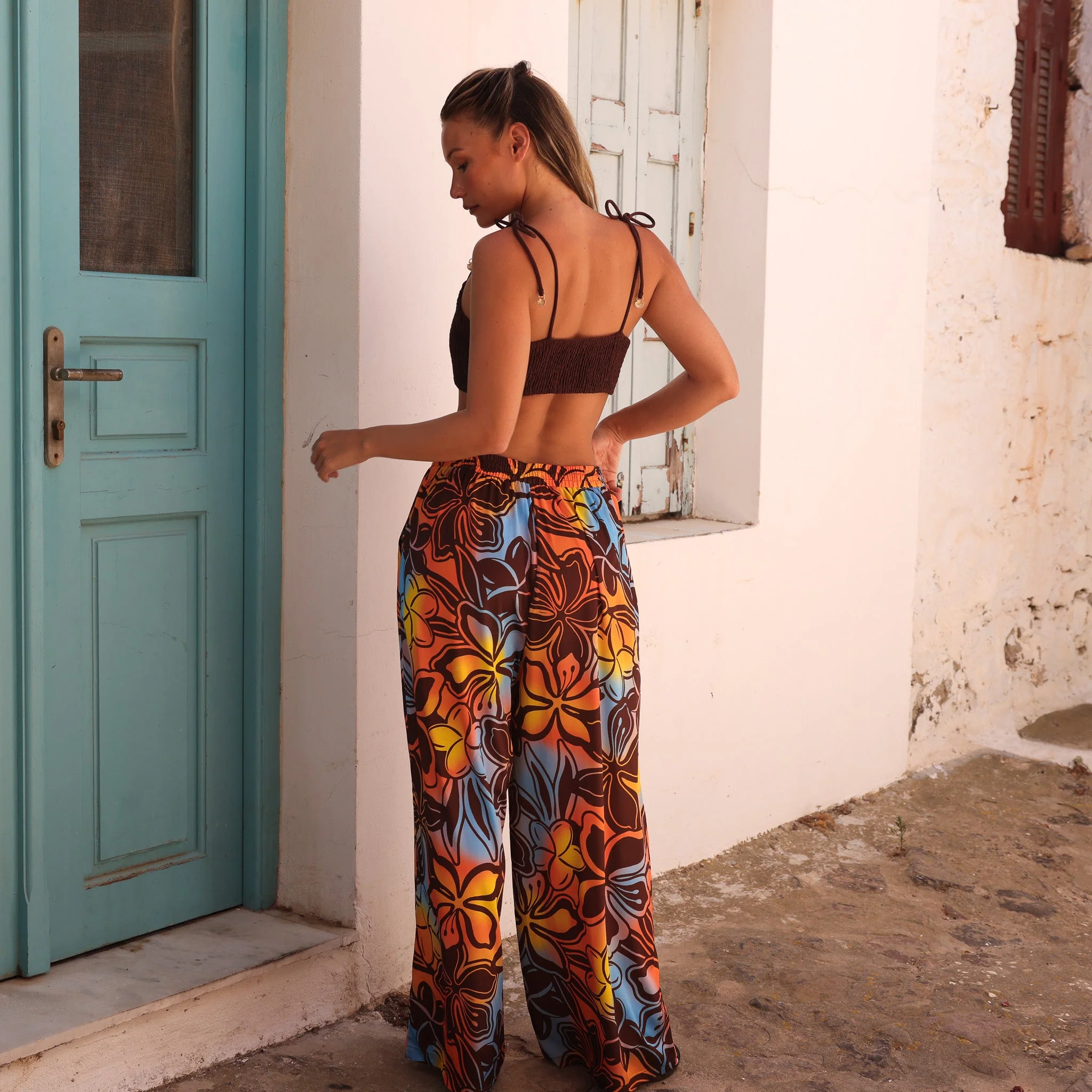 Simple Shirred Tie Crop - Coco - Image 7