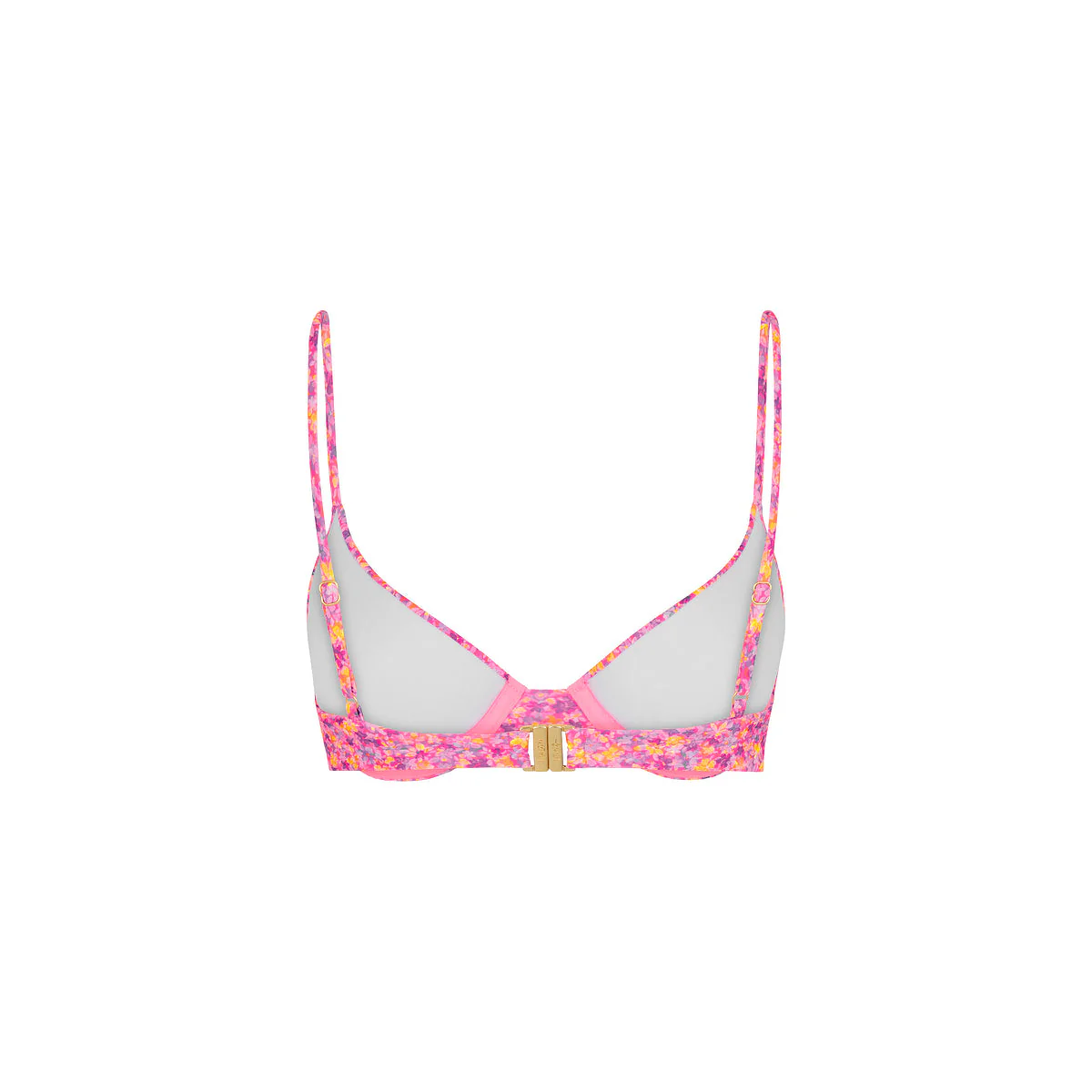 Slim Underwire Bra Bikini Top - Gelato Bloom - Image 8