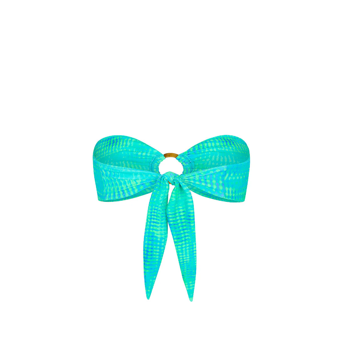 Strapless Bandeau Bikini Top - Summer Seas - Image 8