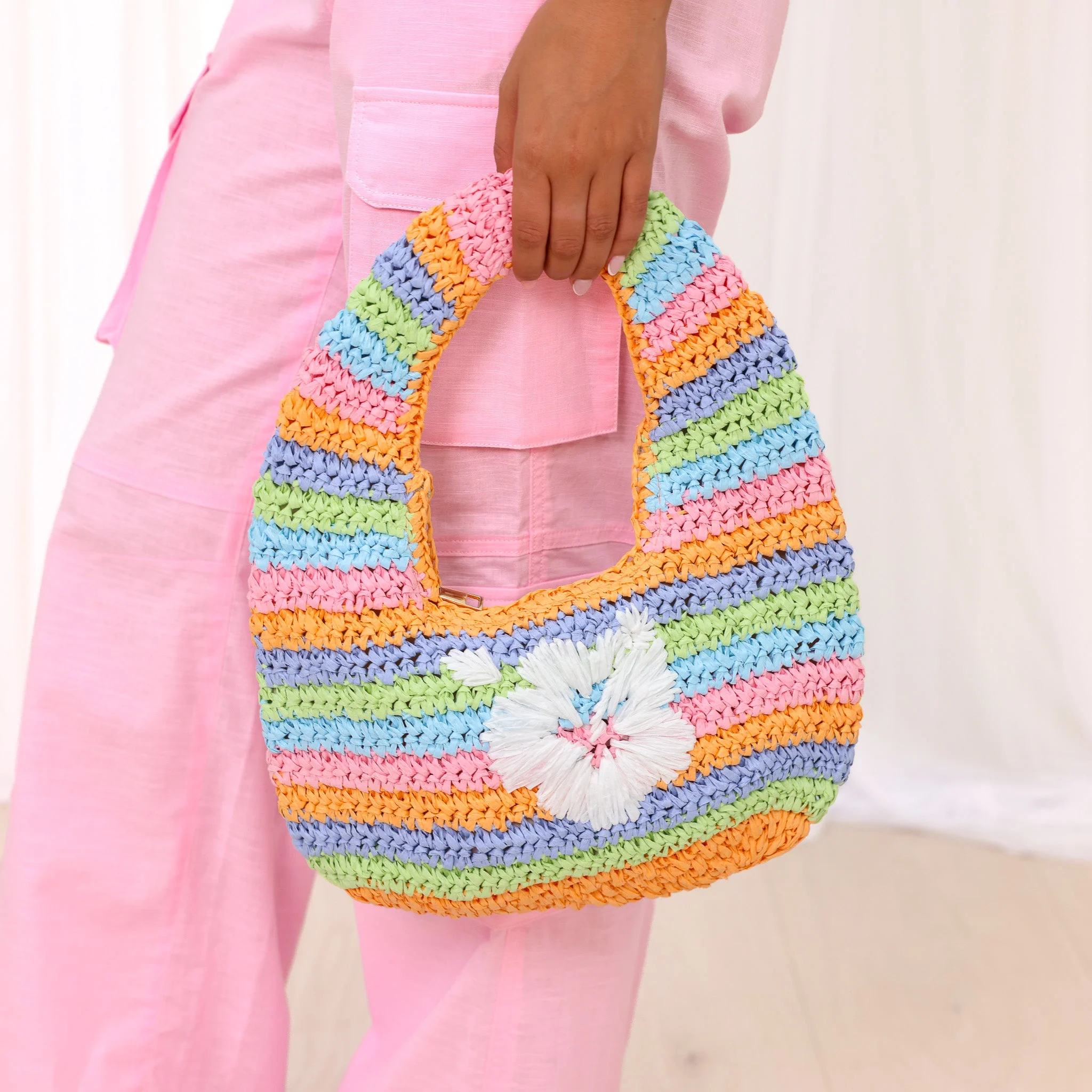 Straw Mini Bag - Seaside Dreamer - Image 2