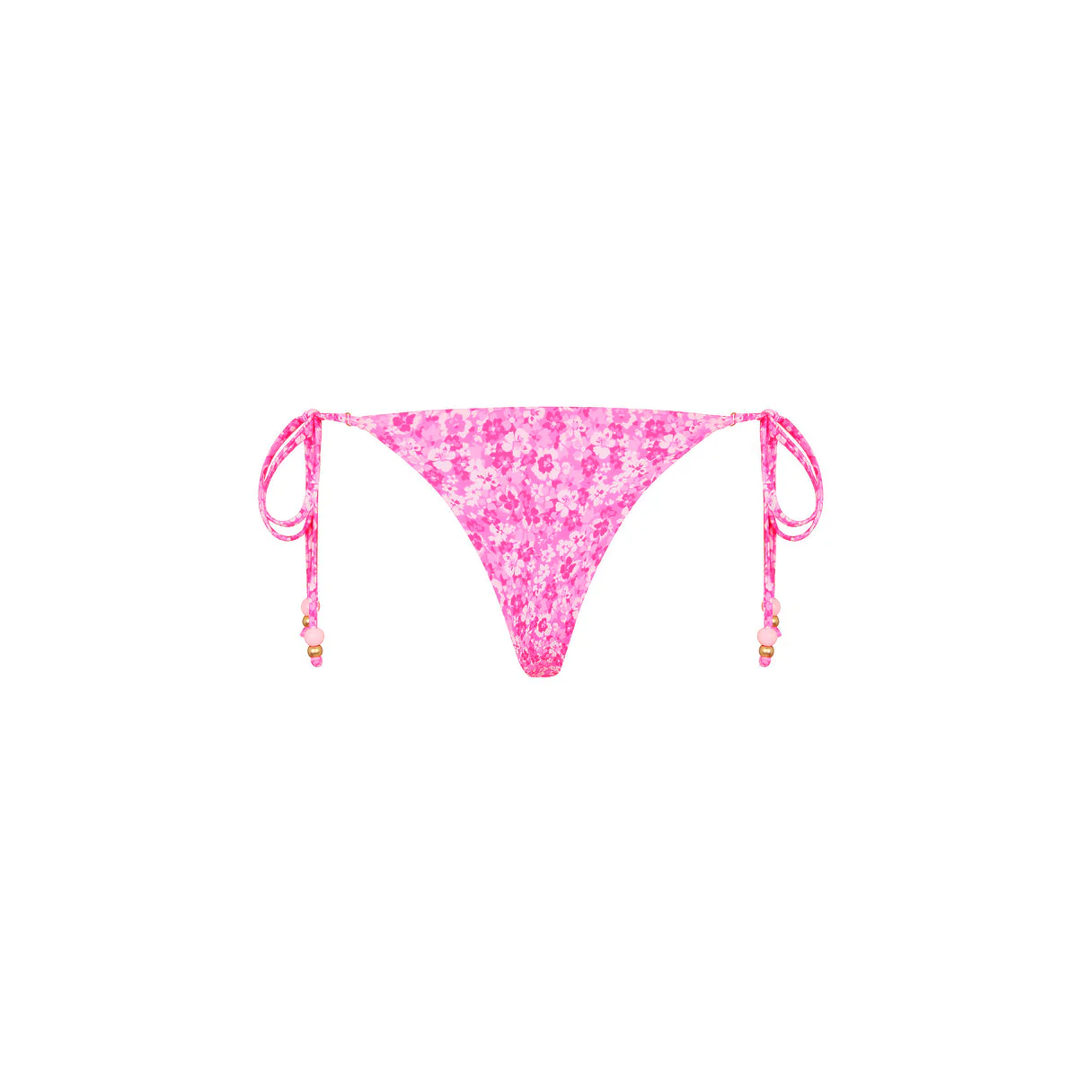 Thong Tie Side Bikini Bottom - Berry Burst - Image 9