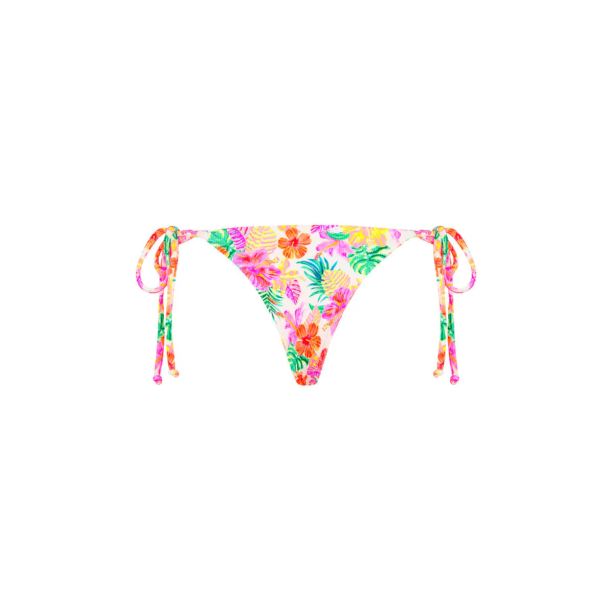 Thong Tie Side Bikini Bottom - Island Escape - Image 8