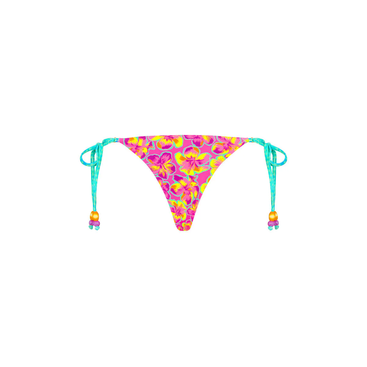 Thong Tie Side Bikini Bottom - Sun Pop - Image 8