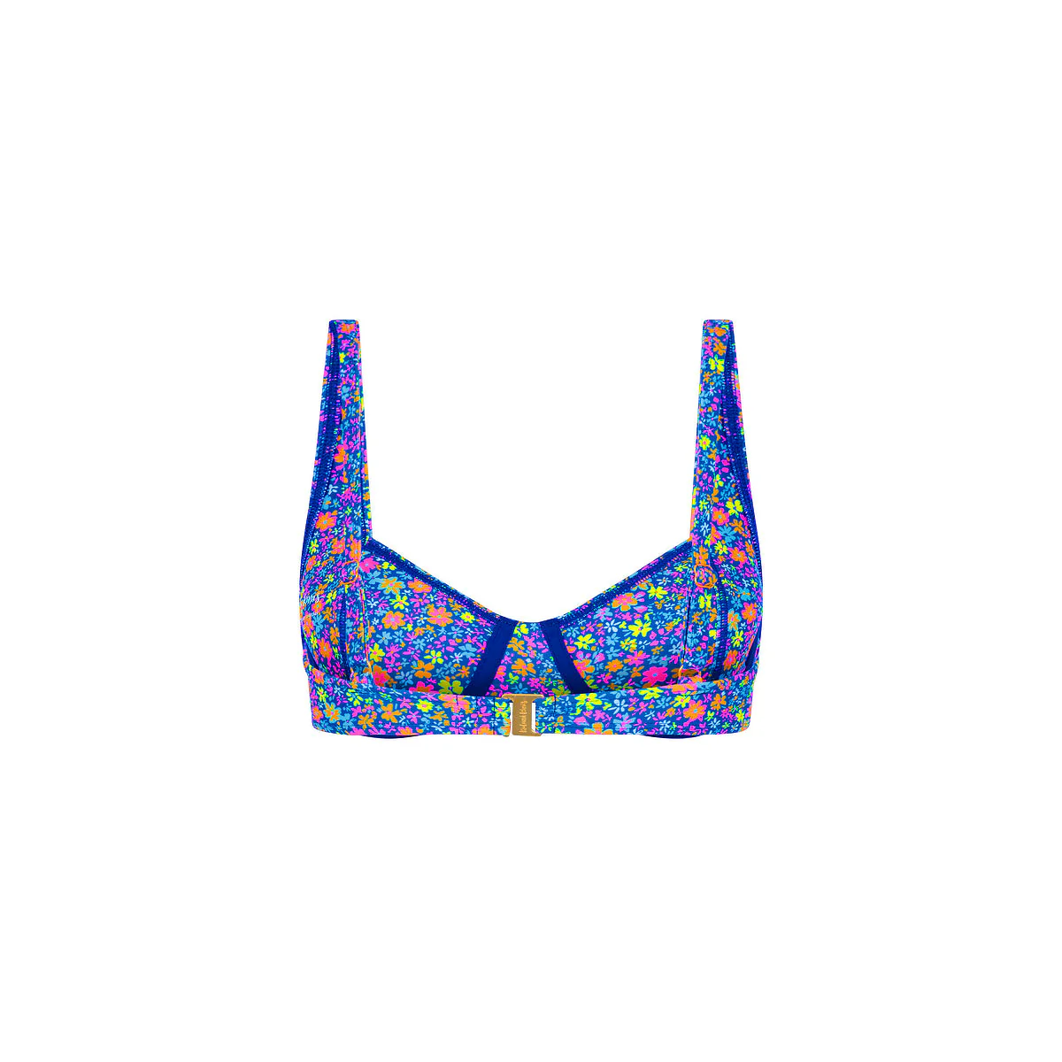 Underwire Bralette Bikini Top - Electric Bloom - Image 10